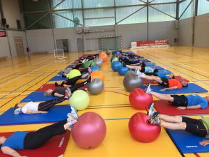 Séance de remise en forme