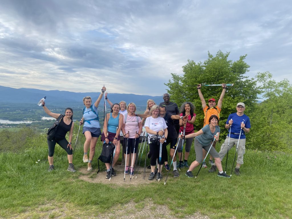 Marche Nordique Belfort avec le Coach Athlé Santé