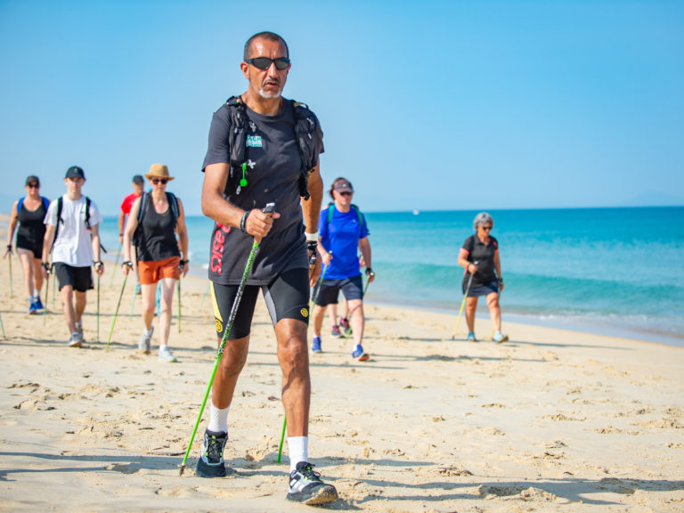 Marche nordique avec le coach athlé santé